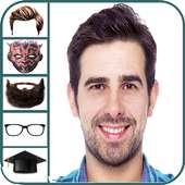 style photo editor mask halloween hair cap beard on 9Apps