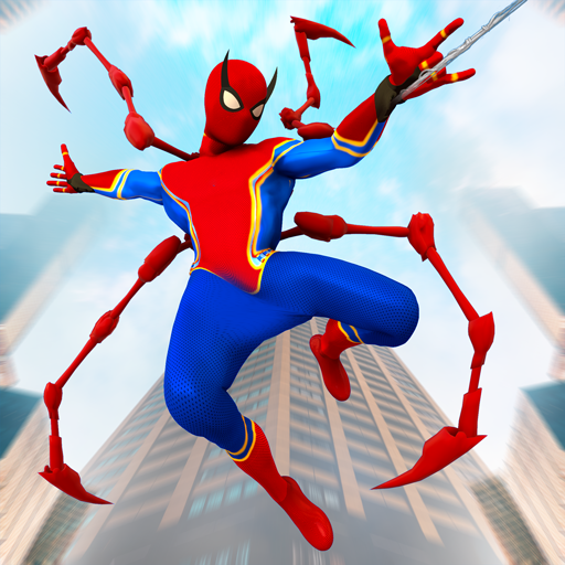 Flying Superhero Robot Games icon