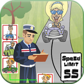 Funny Car Drivers Match icon