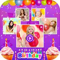 Birthday Video Maker Photo Effect With Music