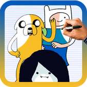 How to draw Adventure Time on 9Apps