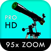 Telescope 95x Zoomer : HD Camera icon
