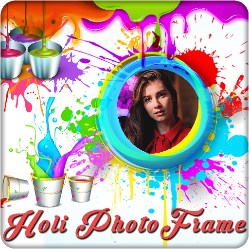 Holi GIF Photo Frame icon