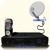 DTH Set Top box (STB) Remote Universal icon