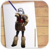How to Draw How to Train Your Dragon