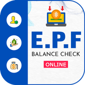 EPF Balance Check, PF PassBook UAN App icon