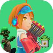 Super Girl Vs Zombies Fight