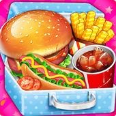🌭🍔 Burger maker - 🍳🍟 French Fries Cooking game icon