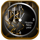 New Year Clock icon