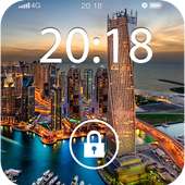 Fancy Screen Lock Skyscrapers on 9Apps