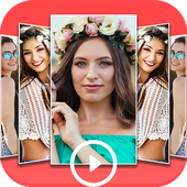 دمج الصور والاغانى أيقونة