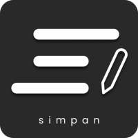 Simpan - Catatan berbagai kebutuhan