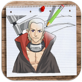 ikon How to Draw and Colour Naruto