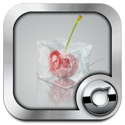 موضوع 3D مكعبات الثلج سولو أيقونة