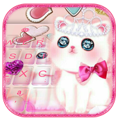 Pink Love Cat icon