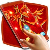Flames Bird Live Wallpaper icon