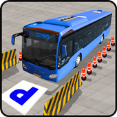 City Coach Bus Simulator Parking Drive icon