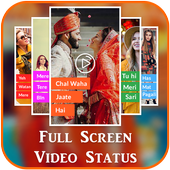 Vid Status (Video Clip) - Full Screen Video Status icon