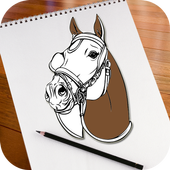 Learn to Draw Horses icon