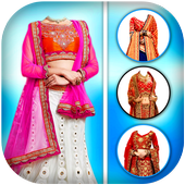 Royal Bridal Photo Suit : Wedding Woman Dress icon