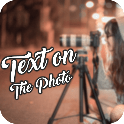 Text on photo - Quotes photo editor icon