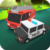 Cartoon Car Racing icon