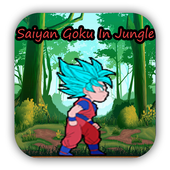 Saiyan Goku In Jungle icon