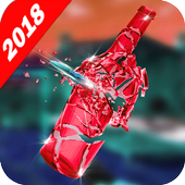 Shoot Real Bottle Target 3D Shooting icon