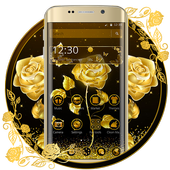 Golden Rose Launcher Theme icon
