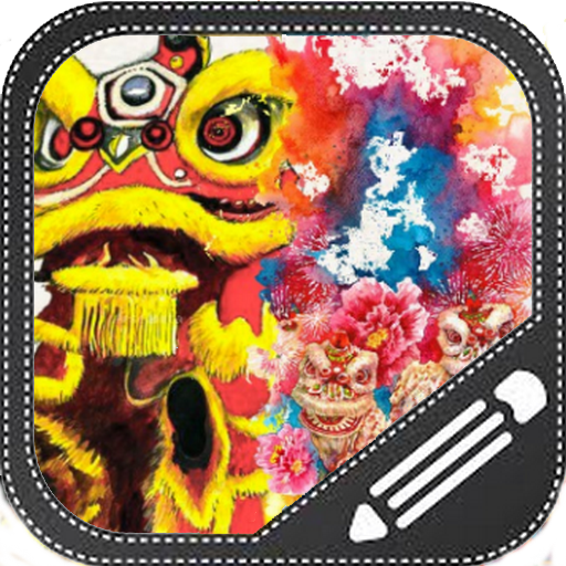 Lion Dance Photo Editor icon