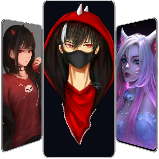 Anime wallpaper HD icon