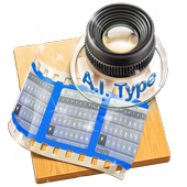 Formas da estrela AiType tema icon