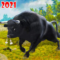 Angry Bull Attack - Wild Animal Simulator