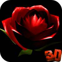 Red Rose 3D Video Theme