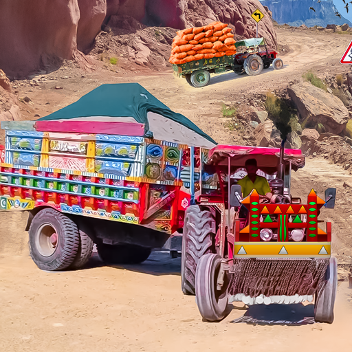 Tractor Trolley Simulator Heavy Load icon