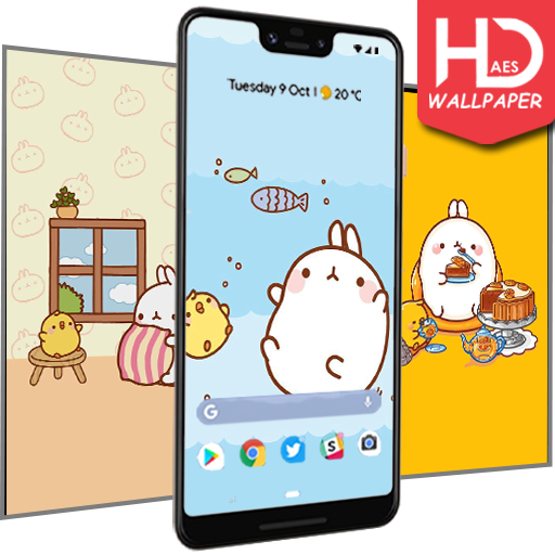 Kawaii Bunny - 4K HD Wallpaper icon