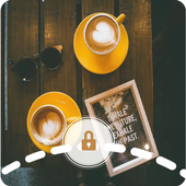 Coffee Love Lock Screen icon