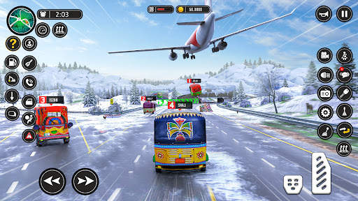 Modern Rickshaw Driving Games screenshot 2