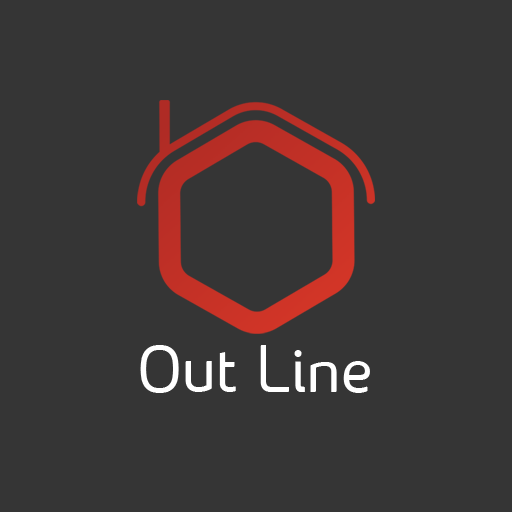 Out line - آوت لاين أيقونة
