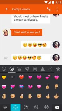 Cute Emoji Keyboard-Emoticons screenshot 4