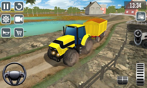 Large Rear Wheels Trolley Sim screenshot 3