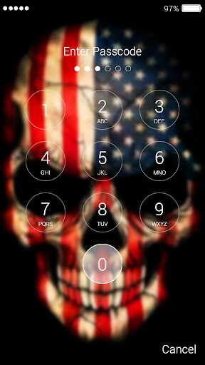 Skull Lock Screen screenshot 5