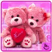 Pink Lovely Teddy Bear on 9Apps