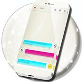 Colorful Buttons SMS أيقونة