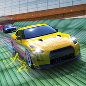 New impossible car stunt 3d Games: Ramp Racing 19 icon