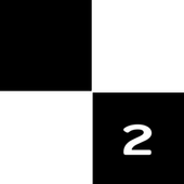 Piano Black and White icon