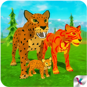 Leopard Online: Family Sim icon