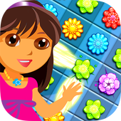 Flower Match 3 Garden Puzzle icon
