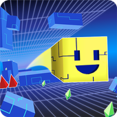 Geometry Land - Jump&amp;Dash Free Music Game icon