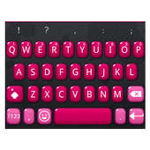 Emoji Keyboard  Red Love Theme icon